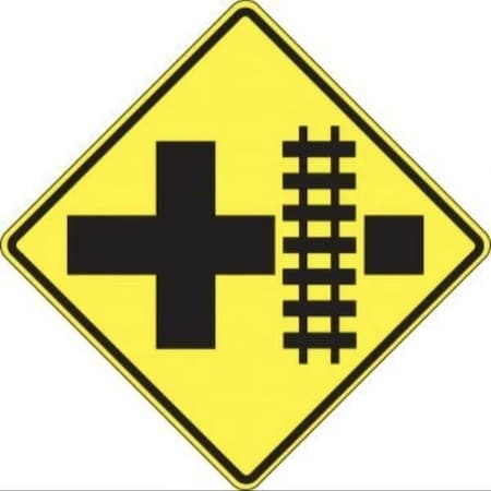 Accuform RAIL SIGN PARALLEL RAILROAD FRW471DP FRW471DP